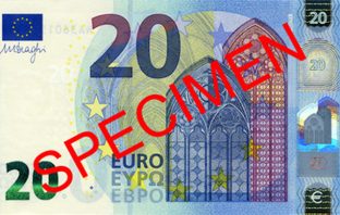 Der neue 20 Euro Schein