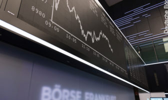 Aktienhandel an der Frankfurter Börse