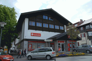 Filiale der Sparkasse Allgäu in Oberstdorf
