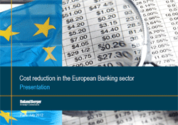 Kostenmanagement bei europäischen Banken und Sparkassen