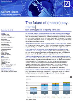 Die Zukunft des mobile Bezahlens und die Rolle von Banken und Sparkassen