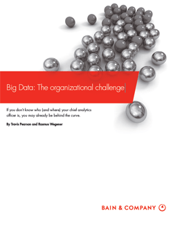 Die organisatorische Seite von Big Data