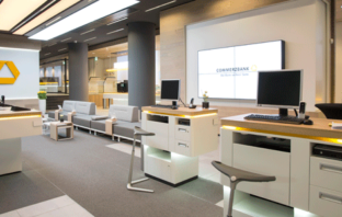 Die Commerzbank hat einen neuen Flagshipstore in Stuttgart eröffnet