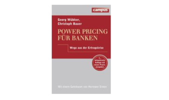 Buchtipp: Power Pricing für Banken - Georg Wübker und Christoph Bauer 