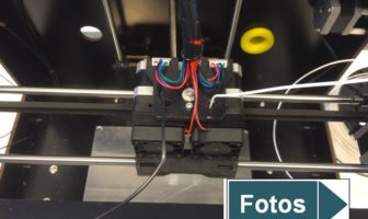 Moderner 3D-Drucker im Einsatz