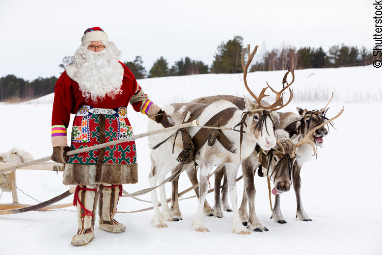 Santa Claus in Lappland