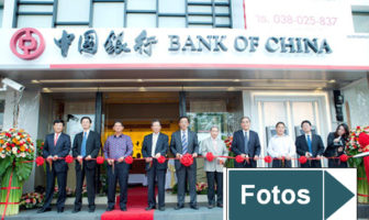 Eröffnung einer Bankfiliale in China