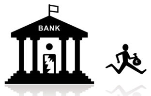 Abbau von Filialen bei Banken und Sparkassen