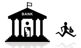 Abbau von Filialen bei Banken und Sparkassen