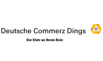 Deutsche Commerzbank: Logo und Markenclaim