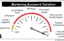 Cartoon: Der Marketing Buzzword Detektor