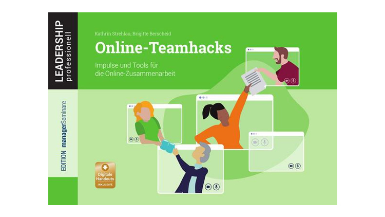 Online-Teamhacks - Brigitte Berscheid und Kathrin Strehlau.