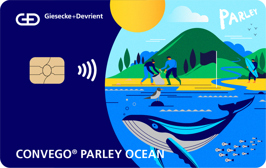 Nachhaltige Lösungen mit Bezahlkarten aus Ozeanplastik 