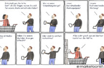 Cartoon: Warum Kunden eine bestimmte Marke kaufen