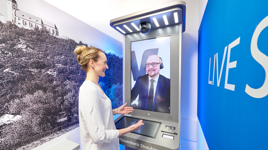 Der Video Live Service der Raiffeisenbank Straubing